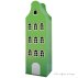 Armoire maison Amsterdam classique - Vert Pomme